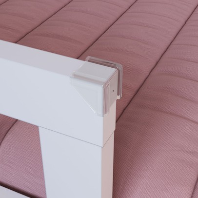 Cama Montessoriana Casal Affetto Branco - Completa Móveis