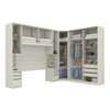Guarda-Roupa Casal Modulado Seletto 9 Portas 9 Gavetas 11 Prateleiras Areia - Henn