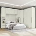 Guarda-Roupa Casal Modulado Seletto 9 Portas 9 Gavetas 11 Prateleiras Areia - Henn