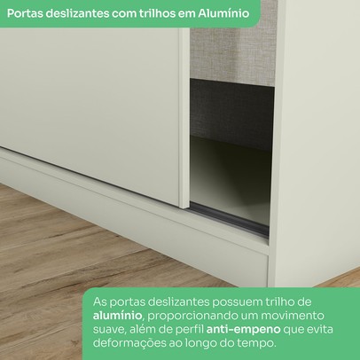 Guarda-Roupa Casal Modulado Seletto 9 Portas 9 Gavetas 11 Prateleiras Areia - Henn