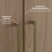 Guarda-Roupa Casal Modulado Seletto 9 Portas 9 Gavetas Me14 Areia/Jequitibá - Henn