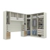 Guarda-Roupa Casal Modulado Seletto 9 Portas 9 Gavetas com Espelho Areia Hp/Jequitibá - Henn