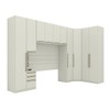 Guarda-Roupa Casal Modulado Seletto 10 Portas 3 Gavetas Areia Hp - Henn