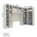 Guarda-Roupa Casal Modulado Seletto 10 Portas 3 Gavetas Areia Hp - Henn