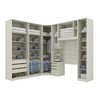 Guarda-Roupa Solteiro Modulado Seletto 9 Portas 6 Gavetas com Espelho Areia Hp - Henn