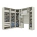 Guarda-Roupa Solteiro Modulado Seletto 9 Portas 6 Gavetas com Espelho Areia Hp - Henn