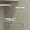 Guarda-Roupa Solteiro Modulado Seletto 9 Portas 6 Gavetas com Espelho Areia Hp - Henn