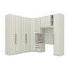 Guarda-Roupa Solteiro Modulado Seletto 9 Portas 3 Gavetas Areia Hp - Henn