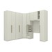 Guarda-Roupa Solteiro Modulado Seletto 9 Portas 3 Gavetas Areia Hp - Henn