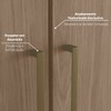 Guarda-Roupa Casal Modulado Seletto 10 Portas 12 Gavetas Me19 Areia/Jequitibá - Henn