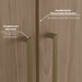 Guarda-Roupa Casal Modulado Seletto 10 Portas 12 Gavetas Me19 Areia/Jequitibá - Henn