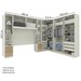 Guarda-Roupa Casal Modulado Seletto 10 Portas 12 Gavetas Me19 Areia/Jequitibá - Henn