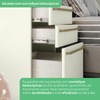 Guarda-Roupa Casal Modulado Seletto 11 Portas 9 Gavetas com Espelho Me20 Areia - Henn