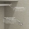 Guarda-Roupa Casal Modulado Seletto 8 Portas 6 Gavetas com Espelho Me21 Areia/Jequitibá - Henn