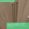 Guarda-Roupa Casal Modulado Seletto 8 Portas 6 Gavetas com Espelho Me22 Areia/Jequitibá - Henn