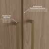 Guarda-Roupa Casal Modulado Seletto 8 Portas 6 Gavetas Me23 Areia/Jequitibá - Henn