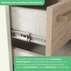 Guarda-Roupa Casal Modulado Seletto 8 Portas 6 Gavetas Me23 Areia/Jequitibá - Henn