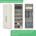 Guarda-Roupa Casal Modulado Seletto 9 Portas 6 Gavetas Me33 Areia - Henn