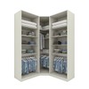 Guarda-Roupa Solteiro Modulado Seletto 5 Portas Me32 Areia - Henn
