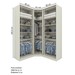 Guarda-Roupa Solteiro Modulado Seletto 5 Portas Me32 Areia - Henn