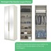 Guarda-Roupa Casal Modulado Seletto 6 Portas 3 Gavetas com Espelho Me31 Areia - Henn