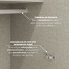 Guarda-Roupa Solteiro Modulado Seletto 4 Portas 3 Gavetas Me27 Areia/Jequitibá - Henn