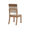 Cadeiras Kit 4 Cadeiras Milla Plus Nature/Caramelo/Creme - Henn