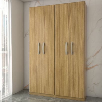 Lavanderia Completa Andorra 4 Portas 8 Prateleiras Marrocos - Panorama Móveis