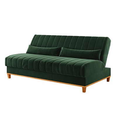 Sofá Cama 3 Lugares Reclinável Tequila Oliva - Vian