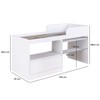 Cama Infantil Multifuncional Jacarta 1 Porta Branco - Art In Móveis