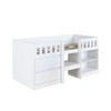 Cama Infantil Ilha Bela 2 Portas Branco - Art In Móveis