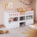 Cama Infantil Ilha Bela 2 Portas Branco - Art In Móveis