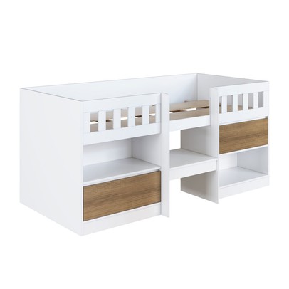 Cama Infantil Ilha Bela 2 Portas Mel - Art In Móveis