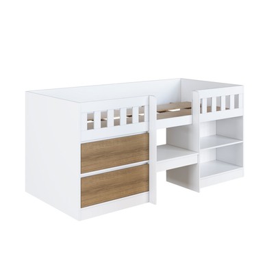 Cama Infantil Ilha Bela 2 Portas Mel - Art In Móveis