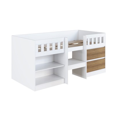 Cama Infantil Ilha Bela 2 Portas Mel - Art In Móveis