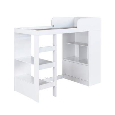 Cama Infantil Multifuncional Amsterdam 1 Porta Branca - Art In Móveis