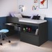 Cama Infantil Multifuncional Jacarta 1 Porta Grafite - Art In Móveis