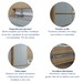 Cozinha Completa Nuestra Cosas 7 Portas 7 Gavetas Ripado 100% Mdf Nature/Verde - Panorama Móveis