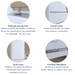 Cozinha Completa Nuestra Cosas 7 Portas 7 Gavetas Ripado 100% Mdf Branco/Nature - Panorama Móveis
