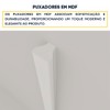 Guarda-Roupa Casal Filadélfia 6 Portas 4 Gavetas Neve - Pnr Móveis