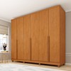 Guarda-Roupa Casal Humaitá 6 Portas 4 Gavetas Cinamomo - Pnr Móveis