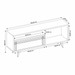 Rack para TV Até 60 Polegadas 1 Porta Tasu Freijó Trend/Off White Tx - Pnr Móveis