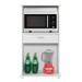 Balcão de Cozinha 2 Portas 1 Gaveta Fiori Branco New - Pnr Móveis