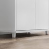 Balcão de Cozinha 2 Portas 1 Gaveta Fiori Branco New - Pnr Móveis