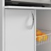 Balcão de Cozinha Siena 1 Porta Branco New - Pnr Móveis