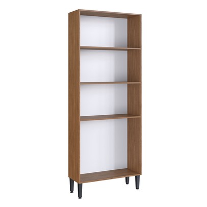 Paneleiro Duplo Giovanna 4 Portas Freijó/Cinza - Irm Móveis