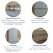 Cozinha Completa Nuestra Cosas 7 Portas 6 Gavetas Ripado 100% Mdf Nature/Verde - Panorama Móveis