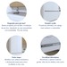 Cozinha Completa Nuestra Cosas 6 Portas 7 Gavetas Ripado 100% Mdf Branco/Nature - Panorama Móveis
