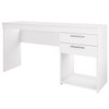 Mesa para Computador 2 Gavetas Home Branco New - Pnr Móveis