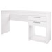 Mesa para Computador 2 Gavetas Home Branco New - Pnr Móveis